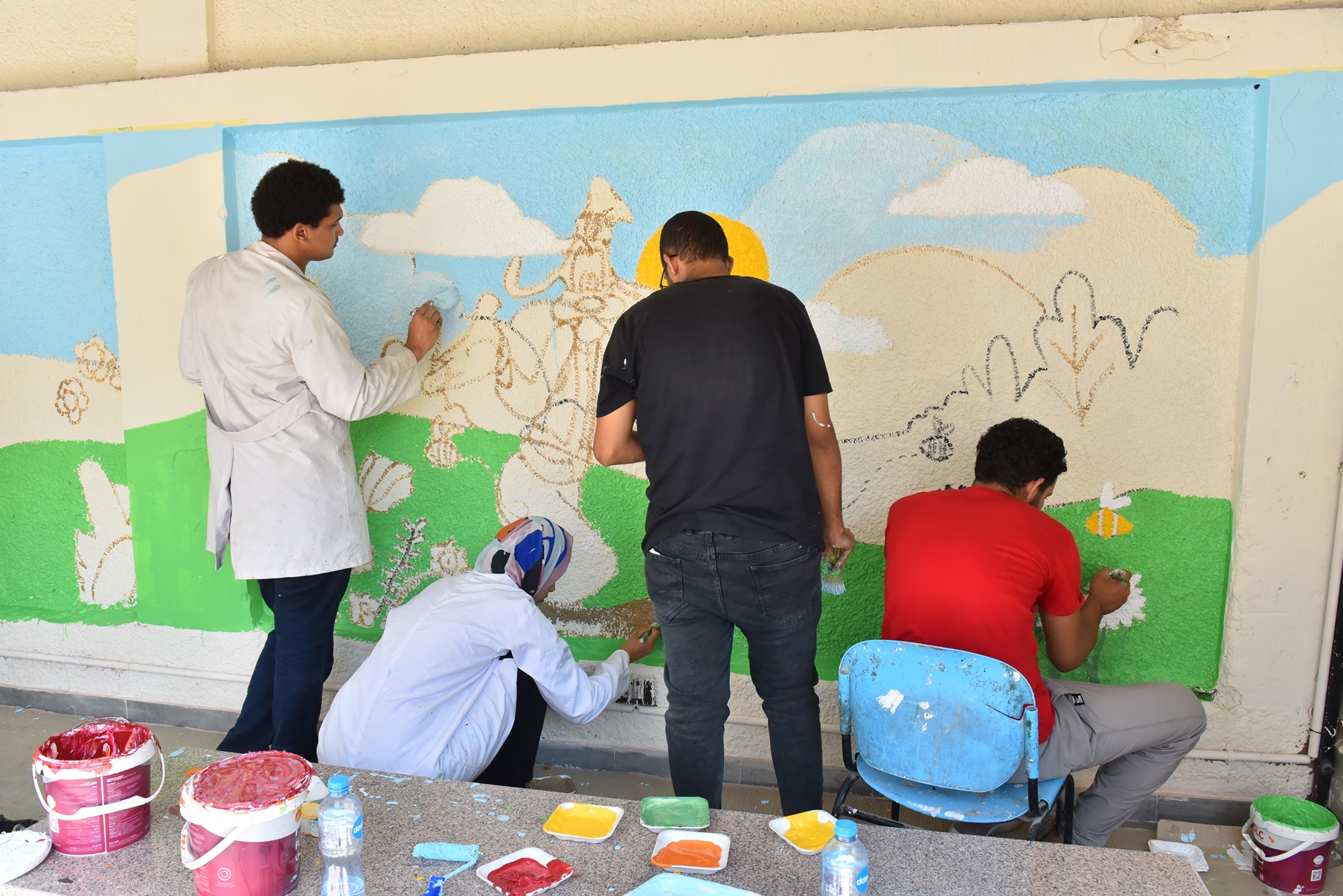 In its continuous support for the state’s effort to combat COVID-19 repercussions, Orange Egypt Contributes in Renovating, Developing and Equipping the Only Pediatric Department in Egypt to Treat Tuberculosis at El Abbassia Chest Hospital, Students of Fac